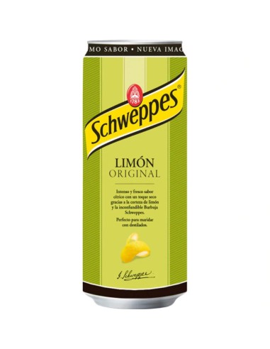 SCHWEPPES LIMON BOTE 33CL.