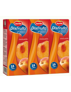 ZUMO JUVER DISFRUTA MELOCOTON PK-3