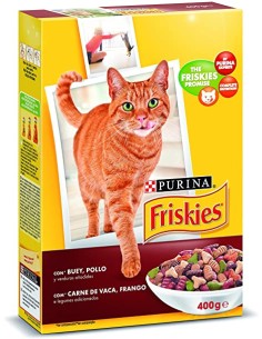 COM.GATO BUEY,FRISKIES 400G