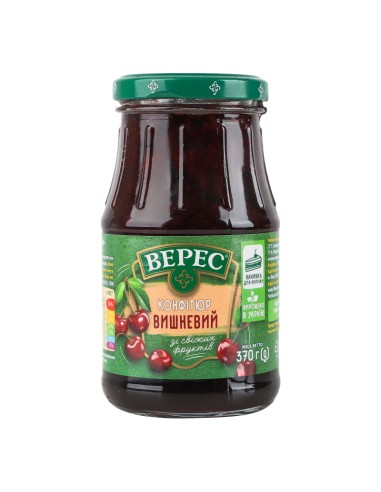 CONFITURE DE CEREZA,VERES 370G