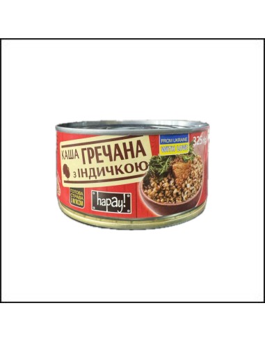  TRIGO SARRACENO CON CARNE DE PAVO HAPAY!  375G