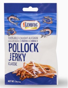 FILETE DE ABADEJO JERKY CLASSIC,LEMBERG 50G