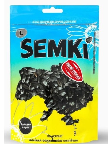 PIPAS DE GIRASOL TOSTADAS,SEMKI 165G