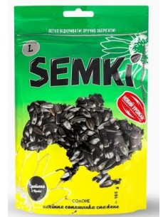 PIPAS DE GIRASOL TOSTADAS CON SAL,SEMKI 1.65G