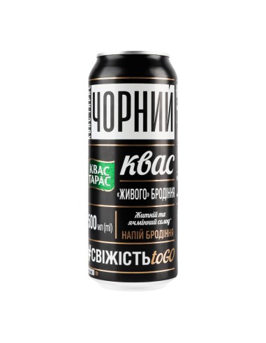 KVAS "TARAS NEGRO" 500ML