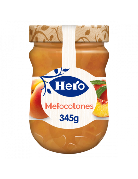 CONFITURA HERO MELOCOTON TARRO 345G