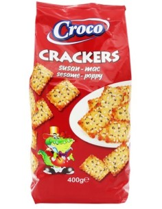 GALLETAS SESAMO Y AMAPOLA CROCO 400G