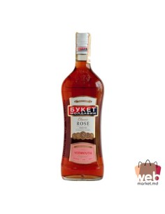 VERMOUTH ROSADO"BUKET MOLDAVI"16% 750ML