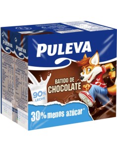 BATIDO PULEVA CACAO MINI BRIK PK-6