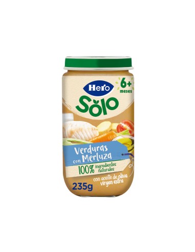 POTITO HERO MERLUZA Y VERDURAS 235 GRS