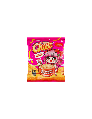 NOODLES CON SABOR A TERNERA CHIBI 60G