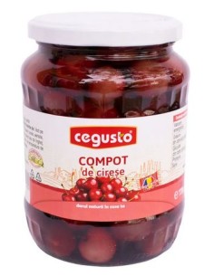  COMPOT DE CIRESE CEGUSTO CONSERVFRUCT 720 G