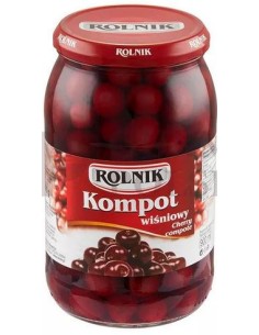 CEREZAS EN ALMIBAR ROLNIK 900 G