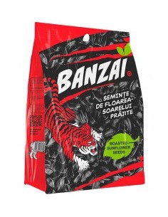  PIPAS NEGRAS SIN SAL ,BANZAI130G