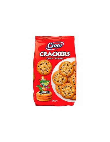 CRACKERS SESAMO , CROCO  150G
