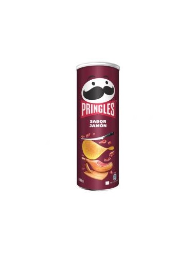PRINGLES SNACK PATATAS JAMON 165 GRS.