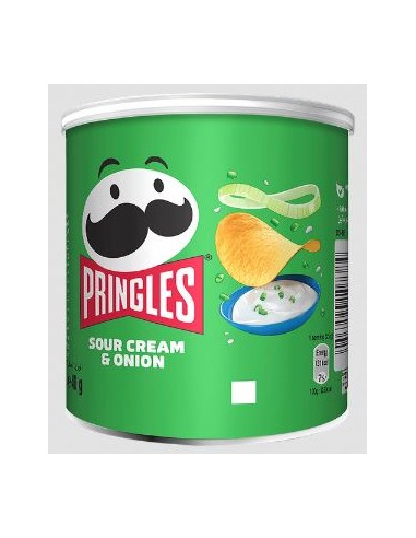 PRINGLES  CEBOLLA BOTE 40G