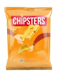 CHIPS CHEESE FLAVOR CHIPSTER'S 60G
