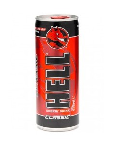 BEBIDA ENERGY HELL 250ML