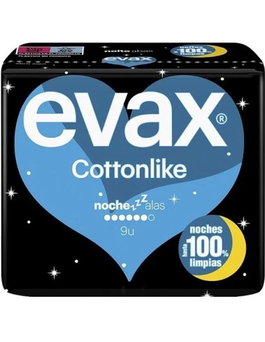 EVAX COTTONNOCHE CON ALAS,NOCHE  9un