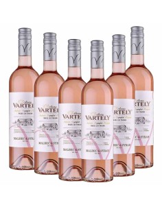 VINO ROSADO SECO  "ROSE",VARTELY 750ML