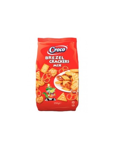 GALL.MIX CRACKER Y BREZEL,CROCO 250G
