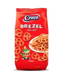 CROCO BREZEL SARE ,300G