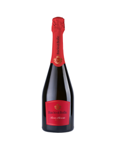 VINO "ROSSO MOSCATO",BACIO DI BOLLE  750ML