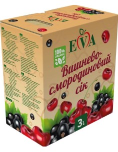 ZUMO DE CEREZA-GROSELLA,EVA 3L