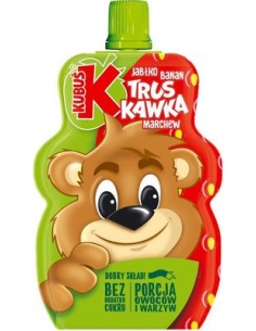 MOUSSE 100% ZANAHORIA Y FRESA KUBUS 100G