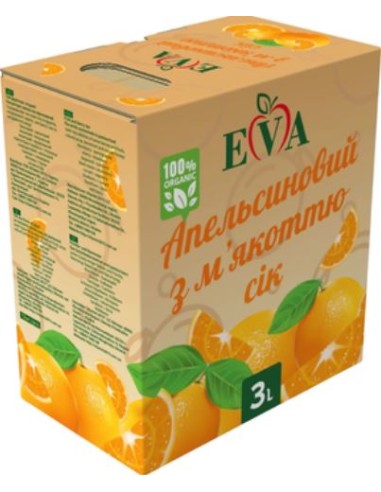 ZUMO DE NARANJA,EVA 3L