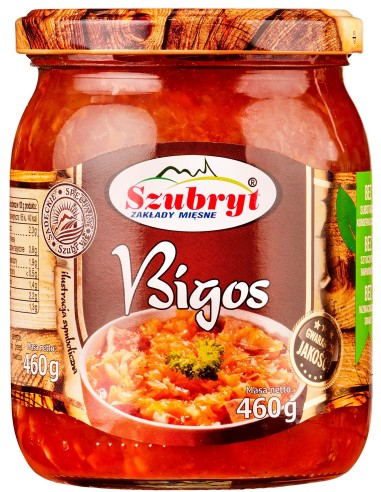 SZUBRYT BIGOS PLATO CON REPOLLO Y SALCHICHA 460G