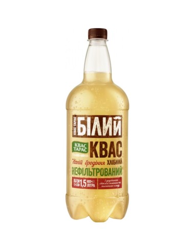 BEBIDA CON GAS KVAS TARAS BLANCO  1.5L