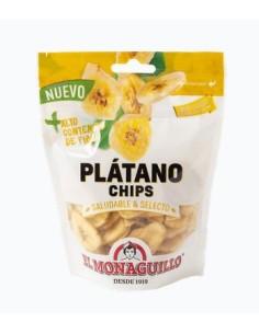 PLATANO CHIPS,EL MONAGUILLO 80G