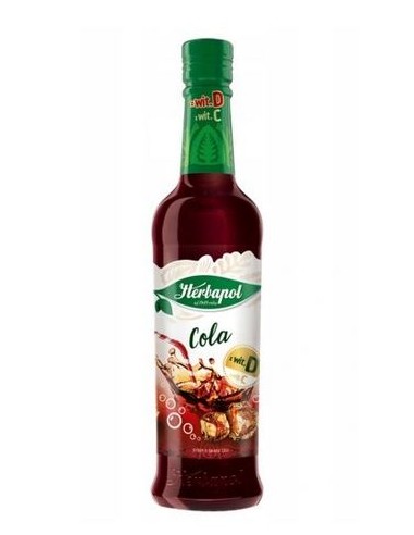  SIROPE CON SABOR A COLA ,HERBAPOL 420ML