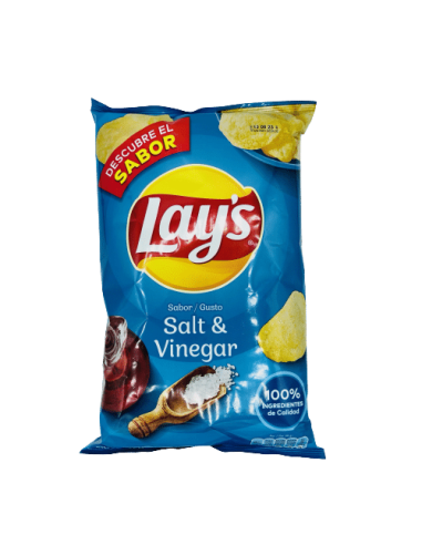 PATATAS SABOR SAL-VINAGRE,LAYS 115G
