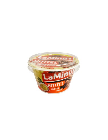 MOSTAZA DULCE VASO,LA MINUT  200G