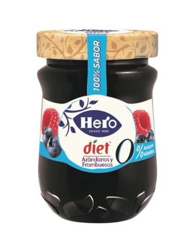 CONFITURE  ARANDANO DIET,HERO 360G