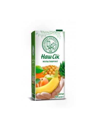 NECTAR MULTIFRUTAS,ODESSKIY 950ML