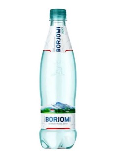 AGUA CON GAS,BORJOMI 500ML(PLASTRIC)