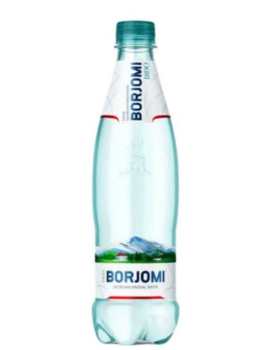 AGUA CON GAS,BORJOMI 500ML(PLASTRIC)