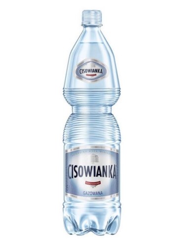 AGUA MINERAL CON GAS"CISOWIANKA" 1.5L