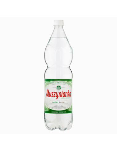 AGUA MUSZYNIANKA , NGAZ PET 1.5L