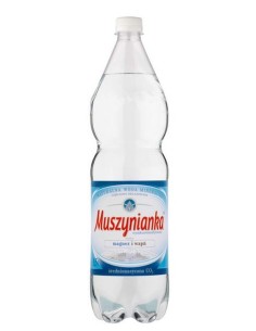 MUSZYNIANKA AGUA  GAS PET 1.5L