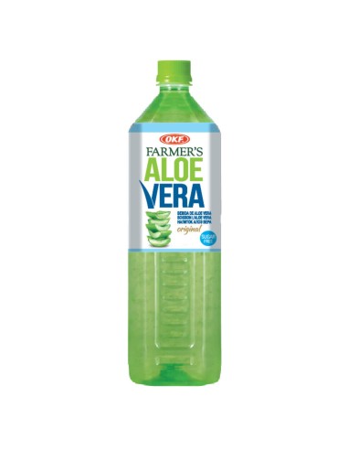 ZUMO ALOE VERA SIN AZUCAR,OKF FARMERS 1.5L