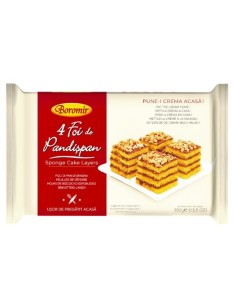 BOROMIR HOJAS BIZCOCHO ESPONJOSO 380G