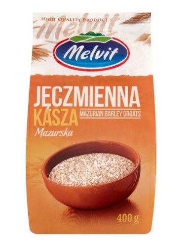 SEMOLA DE CEBADA MAZURSKA MELVIT 400g