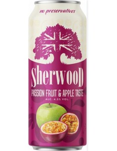 COCKTAL FRUTA PASION MANZANA,SHERWOOD 4.5%,500ML