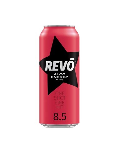 BEBIDA ENERGY CON ALCOHOL 8.5%"REVO"...