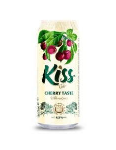 CIDER SABOR CHEREZA,KISS 4.5% 500ML